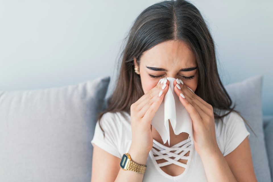 Как отличить аллергию от простуды: таблица симптомов