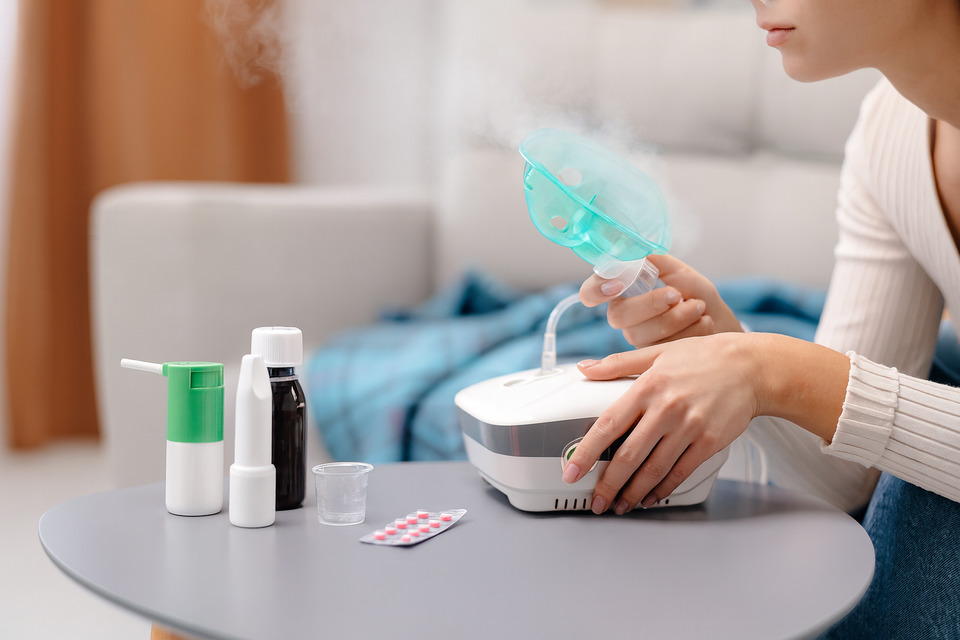 Ингаляции с Декасаном при насморке и кашле