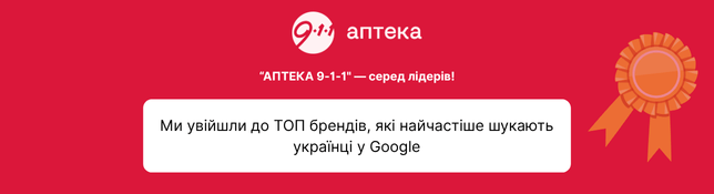 «Аптека 9-1-1» — серед лідерів за пошуковими запитами в Google