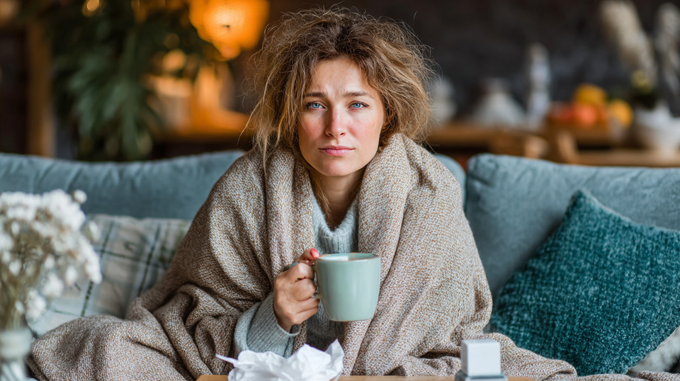 Противопростудный чай помогает облегчить жар и ломоту в теле при ОРВИ Порошок от простуды
