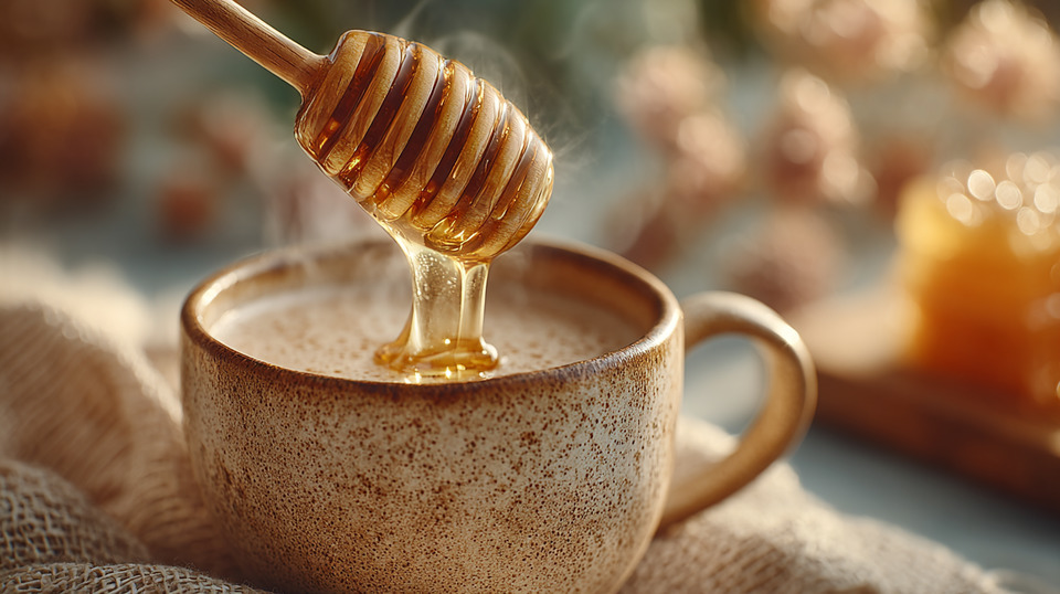 Молоко з медом від кашлю