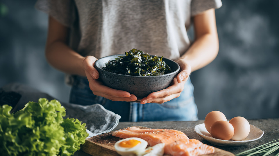 В каких продуктах много йода