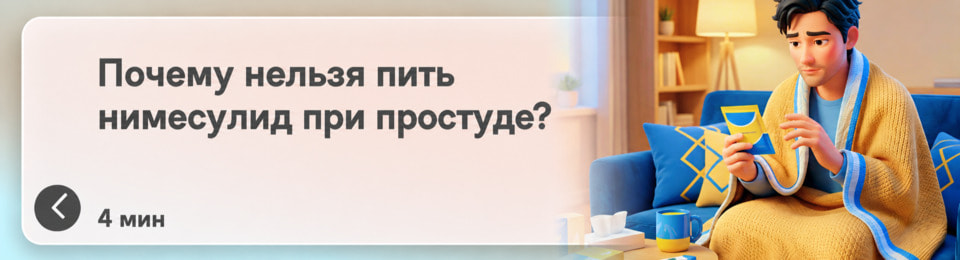 Почему нельзя пить нимесулид при простуде: если он хорошо снимает боль, то в чем проблема?