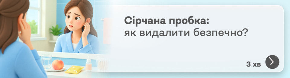 Як видалити сірчану пробку з вуха вдома: що справді допомагає і чому ватяна паличка може тільки погіршити ситуацію