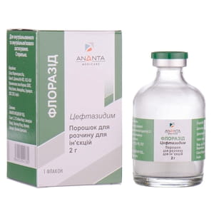 Флоразид пор. д/р-ра д/ин. фл. 2г №1