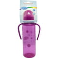 Бутылочка для кормления LINDO (Линдо) артикул LI 139 цветная с ручками и силиконовой соской 250 мл