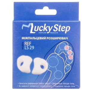 Расширитель межпальцевый LUCKY STEP размер 1 модель LS29 пара