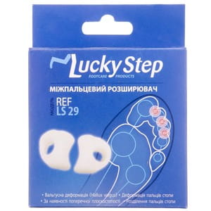 Расширитель межпальцевый LUCKY STEP размер 2 модель LS29 пара