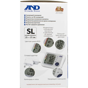 Вимірювач артеріального тиску AND (Ей енд Ді) модель UA-1300АС автоматичний з адаптером
