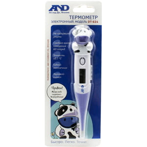 Термометр элекронный  AND (Эй энд Ди) модель DT-624 (С) с гибким наконечником