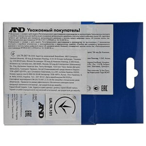 Адаптер AND (Эй энд Ди) модель ТВ-233С для тонометра сетевой