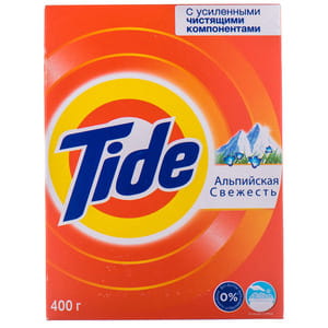 Порошок стиральный TIDE (Тайд) ручная стирка Альпийская свежесть 400 г