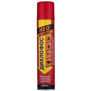 Средство инсектицидное Дихлофос НЕО без запаха 190 мл