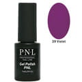 Гель-лак для ногтей P.N.L (Пи.Эн.Эл) Professional Nail Line (Профешнл неил лайн) Gel Polish цвет №039 Violet 7 мл
