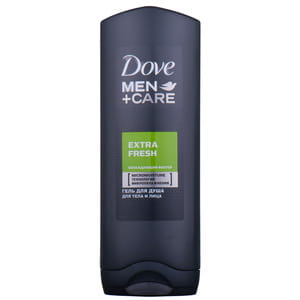 Гель для душа DOVE (Дав) Men+Care для мужчин Экстрасвежесть 250 мл
