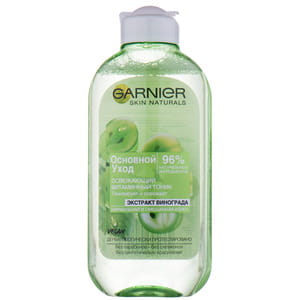 Тоник для лица GARNIER (Гарньер) Skin Naturals (Скин нечралс) Основной уход для нормальной и смешанной кожи 200 мл