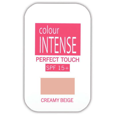 Пудра для лица COLOUR INTENSE (Колор Интенс) PT компактная Perfect Touch SPF15+ №005 Creamy Beige 15 г
