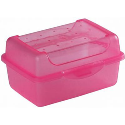 Контейнер для завтрака KEEEPER (Кипер) Click-Box (Клик-Бокс) розовый 0,35 л 1 шт