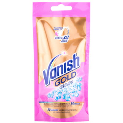 Средство жидкое для тканей VANISH (Ваниш) Oxi Action Gold Pink для удаления пятен 100 мл