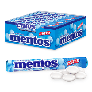 Драже жевательные MENTOS (Ментос) Мята 37 г