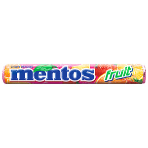 Драже жевательные MENTOS (Ментос) Фруктовый вкус 37 г