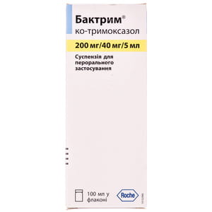 Бактрим сусп. д/пер. прим. 240мг/5мл фл. 100мл