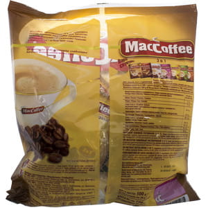 Напиток кофейный MACCOFFEE (Маккофе) 3 в 1 пакетик 20 г 25 шт
