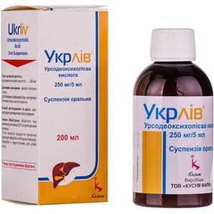 Укрлів сусп. оральн. 250мг/5мл фл. 200мл