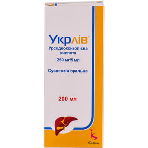Укрлів сусп. оральн. 250мг/5мл фл. 200мл