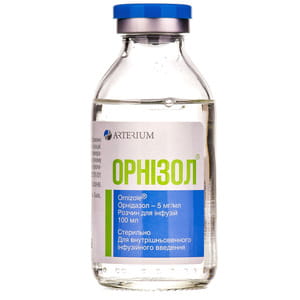Орнизол р-р д/инф. 5мг/мл бут. 100мл