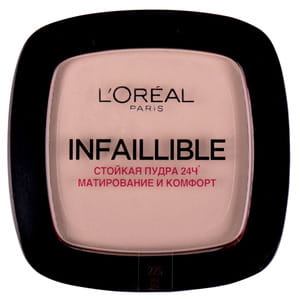 Пудра для лица L’OREAL PARIS (Лореаль) Infaillible Непобедимый компактная тон 225 9 г