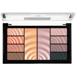 Палитра для век и лица MAYBELLINE New York (Мейбеллин Нью-Йорк) Total Temptation 8 теней + 2 хайлайтера