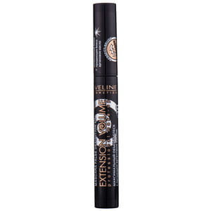Туш для вій EVELINE (Евелін) Extension Volume Максимальний об'єм та блиск чорна 10 мл