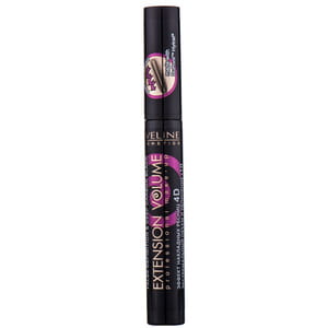 Тушь для ресниц EVELINE (Эвелин) Extension Volume Professional Make Up Экстремальный объем и удлинение черная 10 мл