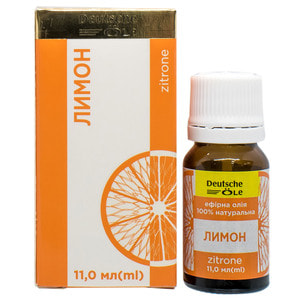 Масло эфирное DEUTSCHE OLE (дойче оил) Лимон 11 мл