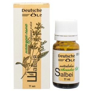 Масло эфирное DEUTSCHE OLE (дойче оил) шалфей 11 мл