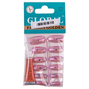 Ногти накладные UK (ЮК) с украшениями 3D артикул 2710