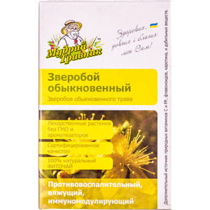 Лекарственный сбор Мудрый Травник Трава Зверобоя 75 г
