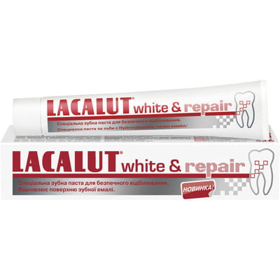 Зубная паста LACALUT (Лакалут) Вайт + восстановление 50 мл