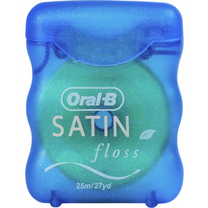 Зубна нитка ORAL-B (Орал-бі) Satin Floss (Сатін флос) м'ятна 25 м