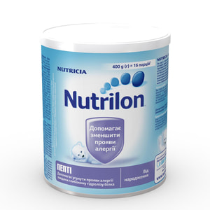 Суміш суха дитяча Нутриція NUTRILON (Нутрілон) Пепті гіпоалергенна для дітей з народження 400 г