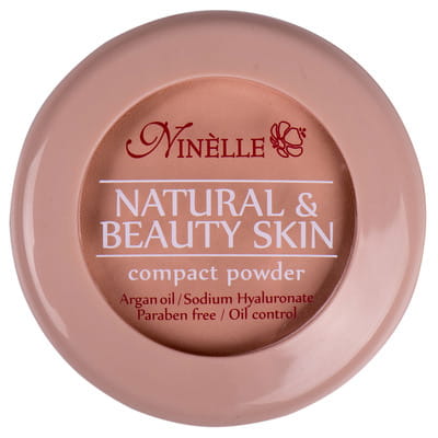 Пудра для лица NINELLE (Нинель) Natural & Beauty Skin компактная тон №32