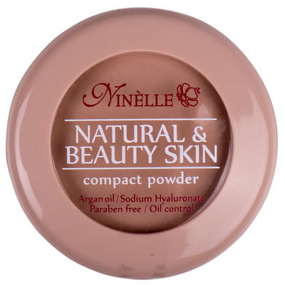 Пудра для лица NINELLE (Нинель) Natural & Beauty Skin компактная тон №34