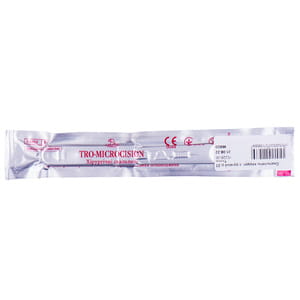 Скальпель хірургічний стерильний з ручкою розмір 23 Troge 1 шт