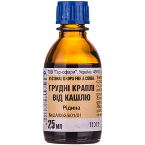 Грудные капли от кашля фл. 25мл