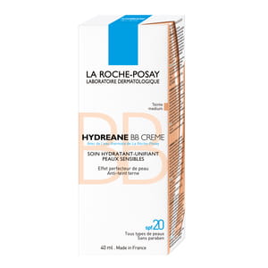 Крем для обличчя La Roche-Posay (Ля Рош-Позе) Гідріан ВВ тонуючий зволожуючий для чутливої шкіри,тон середній 40 мл