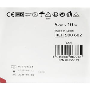 Пластырь фиксирующий Omnifix Elastic (Омнификс Эластик) еластичный на нетканной основе размер 5см х 10м 1 шт