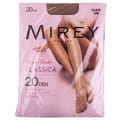 Колготки женские MIREY (Мирей) CLASSICA с шортиками и уплотненным носком 20 den, размер 3, цвет Glace