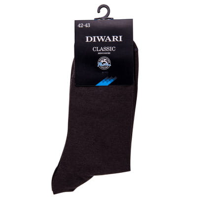 Носки мужские DIWARI (Дивари) CLASSIC 5C-08CП 000 цвет темно-серый размер (стопа) 27 см 1 пара