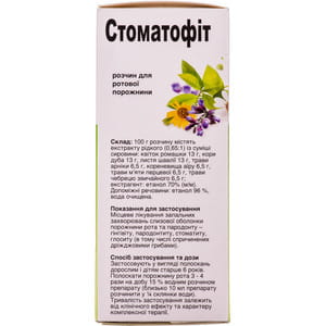 Стоматофит р-р д/ротов. пол. фл. 100мл